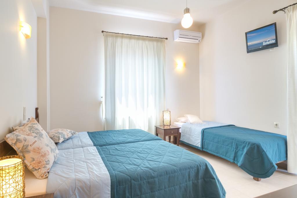 Sea Views At Villa Anemomylos With Heated Pool, Ping Pong And Tennis Agia Pelagia Værelse billede