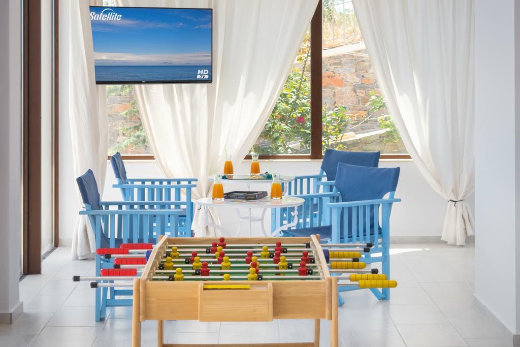 Sea Views At Villa Anemomylos With Heated Pool, Ping Pong And Tennis Agia Pelagia Eksteriør billede