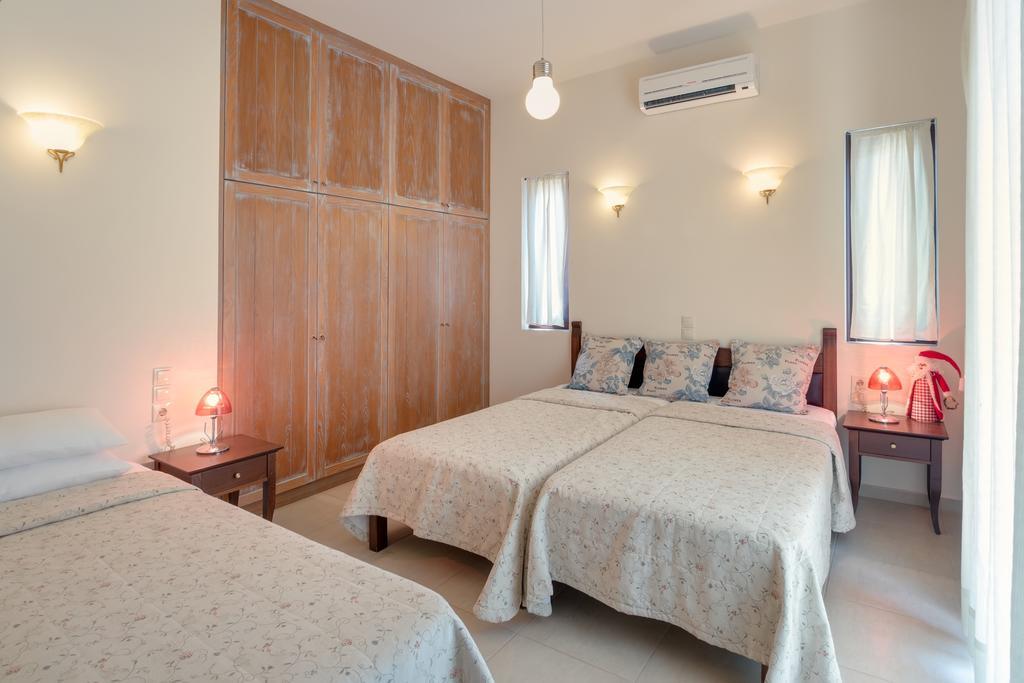 Sea Views At Villa Anemomylos With Heated Pool, Ping Pong And Tennis Agia Pelagia Værelse billede