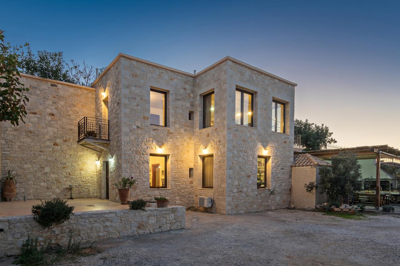 Sea Views At Villa Anemomylos With Heated Pool, Ping Pong And Tennis Agia Pelagia Eksteriør billede