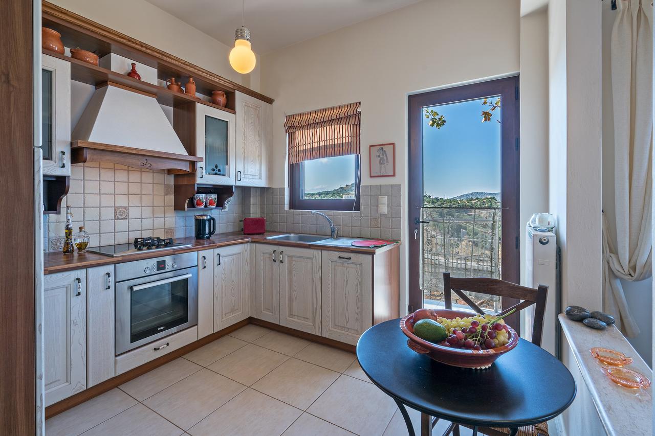 Sea Views At Villa Anemomylos With Heated Pool, Ping Pong And Tennis Agia Pelagia Eksteriør billede